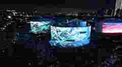 Videos for customer story 2024 Shanghai International Light Festival, projection mappings