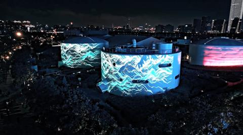 Videos for customer story 2024 Shanghai International Light Festival, projection mappings
