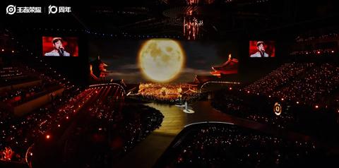 Barco Encore3 Empowers the Honor of Kings 10th Anniversary in China