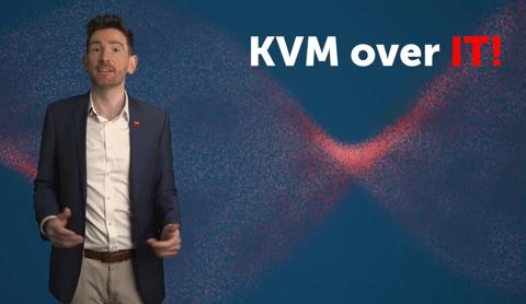 KVM over IT video thumbnail Andrew Dowsett explains barco ctrl