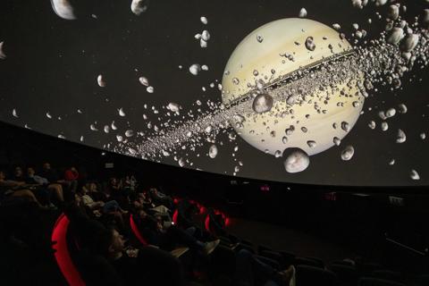 Bringing the universe back into focus at Techmania Science Center in Plzeň with Barco QDX projectors
