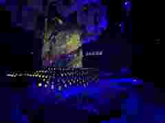 TechWorld pavilion (Taiwan) at World Expo 2025 in Osaka with 360° projection by Barco projectors