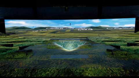 Customer story pictures 
100th anniversary of Communist Party China
Projection mapping with 150 UDX-4K40