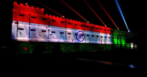 Customer story pictures CS Barco's Immersive Projection Mapping brings history back to life at historical Cellular Jail, India