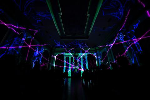 Barco technology sings in harmony with Riga tradition at INTERLUDE, a multimedia immersive experience