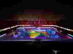 Pictures for customer story Game on at the Hockey India League with Barco projection