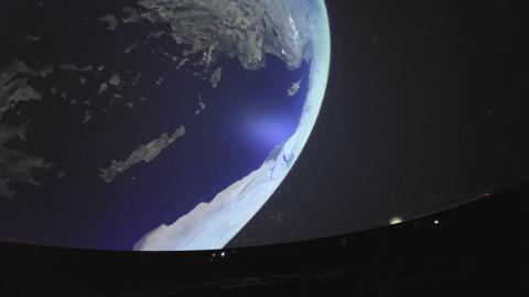 Okasan Digital Dome Theatre Kagura Dome, Japan, powered by Barco F400