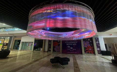 Public art sanctuary by David Aughenbaugh in the heart of the mall