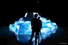 Pictures customer story
DARK MATTER museum Berlin Germany
'Polygon Playground'
Interactive projection on 3D structure with F80-4K7 projectors
WHITEvoid
