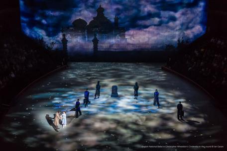 English National Ballet in Christopher Wheeldon's Cinderella in-the-round