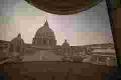 Customer story pictures for Immersive wonders at the Vatican Basilica with I600 projectors Copyright Dadada Studio