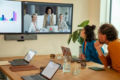 ClickShare soundbar application picture