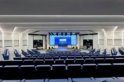 TIM auditorium customer story barco unisee