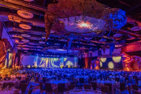 Remarkable blend of technology and Mayan storytelling elevates corporate event in Cancun using Barco UDM projection, E2 image processing and LED
