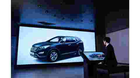 Hyundai Motorstudio Digital at coEx Mall in Seoul, Korea with an IOSONO sound installation