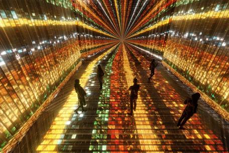 Barco DLP digital projectors deliver immersive spectacle at Machine Memoirs Space exhibition by Refik Anadol