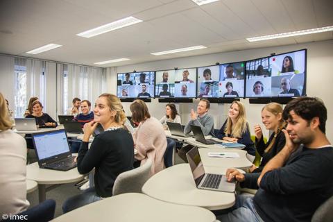 weConnect hybrid virtual classroom - KU Leuven.hybrid.distance learning.remote learning.University.Belgium.virtual classroom.KULAK.EDULAB.KU Leuven Campus Kortrijk