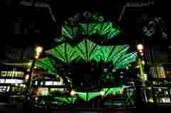 Pictures for customer story projection mapping XiAn Tree/Tree of Life in China with Barco UDX and G100 projectors