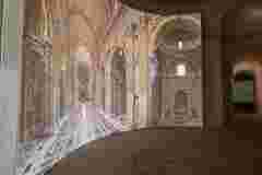 Customer story pictures for Immersive wonders at the Vatican Basilica with I600 projectors Copyright Dadada Studio
