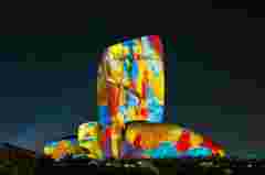 Illuminating culture through UDX projection mapping at Ithra the King Abdulaziz Center for World Culture