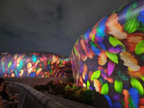 Seoul Light Dongdaemun Design Plaza (DDP) 2025 Autumn projection mapping 26 x QDX 4K45