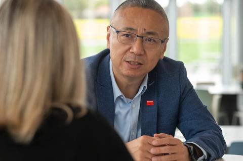 Kenneth Wang in conversation @Central Park, KOR, Belgium