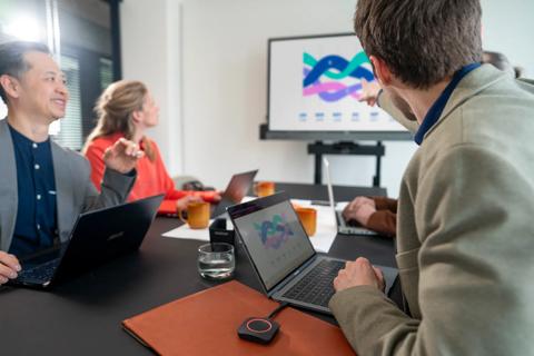 ClickShare for wireless presentation