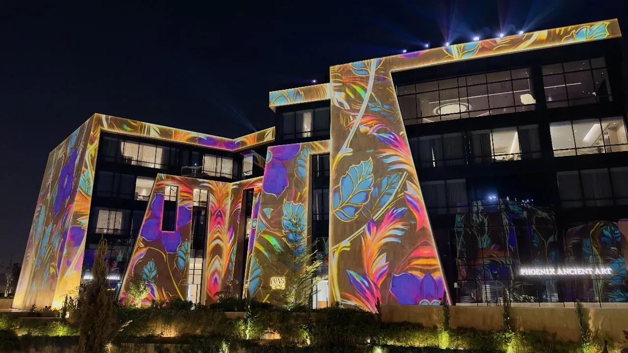 Via Riyadh: the city’s heartbeat cast in light - Barco