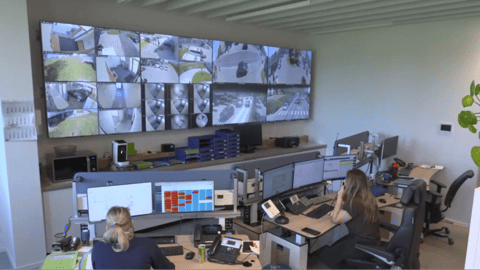 Asse police zone amow politie zone barco ctrl kvd video wall lcd dany