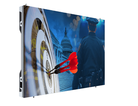 NT-I LED tile perspective, transparent, with content