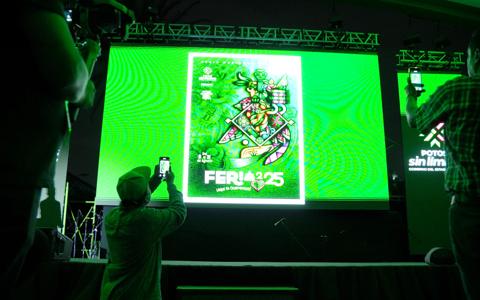dazzling reveal of Potosina National Fair lineup with UDM projectors delivered by Ilumotion