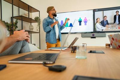 ClickShare soundbar application picture