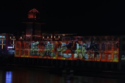 Pictures for customer story Experience the Majesty of Xingtai: Unveiling the Spectacular “Spring from Taihang” Light and Shadow Feast; projection mapping with UDX