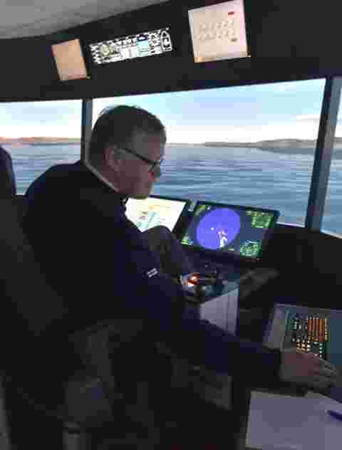 Rorvik Norway ship bridge simulation and training