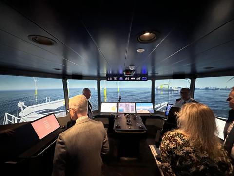 Maritime Research Institute Netherlands (MARIN) with F70 projectors