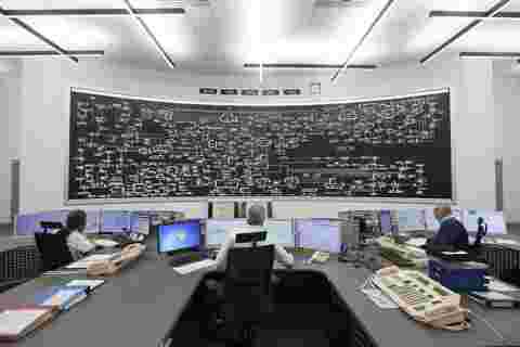 Control room electricity utilities distribution transmission operations center greece