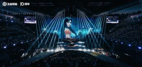 Barco Encore3 Empowers the Honor of Kings 10th Anniversary in China
