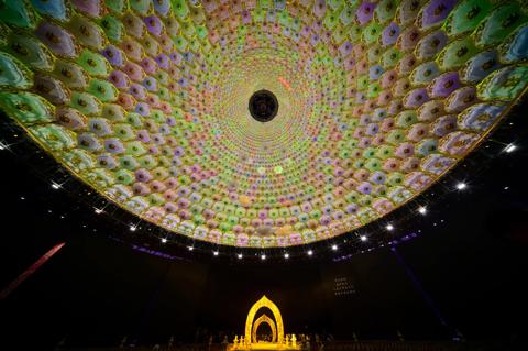 Barco QDX projectors and Encore3 empower the opening ceremony of the United Nations Day of Vesak