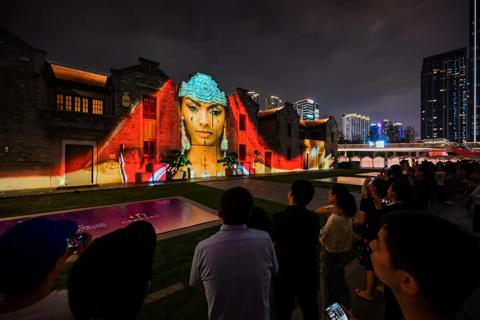 Barco projectors lights up the 2nd Shanghai International Lighting Festival
