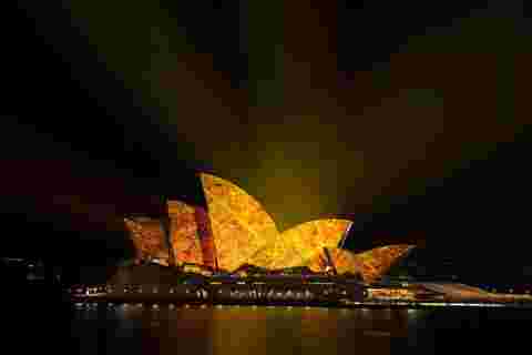 TDC Captures the Beauty of our Natural World at Vivid Sydney 2023 with world first deployment of Barco laser projectors