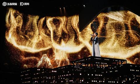 Barco Encore3 Empowers the Honor of Kings 10th Anniversary in China