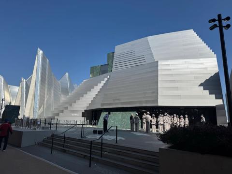 TechWorld pavilion (Taiwan) at World Expo 2025 in Osaka with 360° projection by Barco projectors