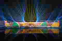 Pictures for customer story Experience the Majesty of Xingtai: Unveiling the Spectacular “Spring from Taihang” Light and Shadow Feast; projection mapping with UDX