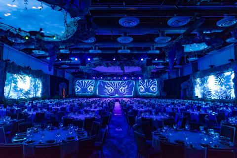 Remarkable blend of technology and Mayan storytelling elevates corporate event in Cancun using Barco UDM projection, E2 image processing and LED