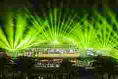 Pictures and vid for customer story Barco presents a 3D projection fantasy on a 170-meter cruise ship

Shenzhen Minghua cruise ship