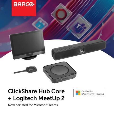 ClickShare Hub Core & Logitech MeetUp 2 Launch