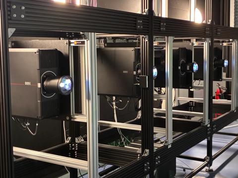 new Barco-powered VisLab environment in UFZ Leipzig using I600 projectors