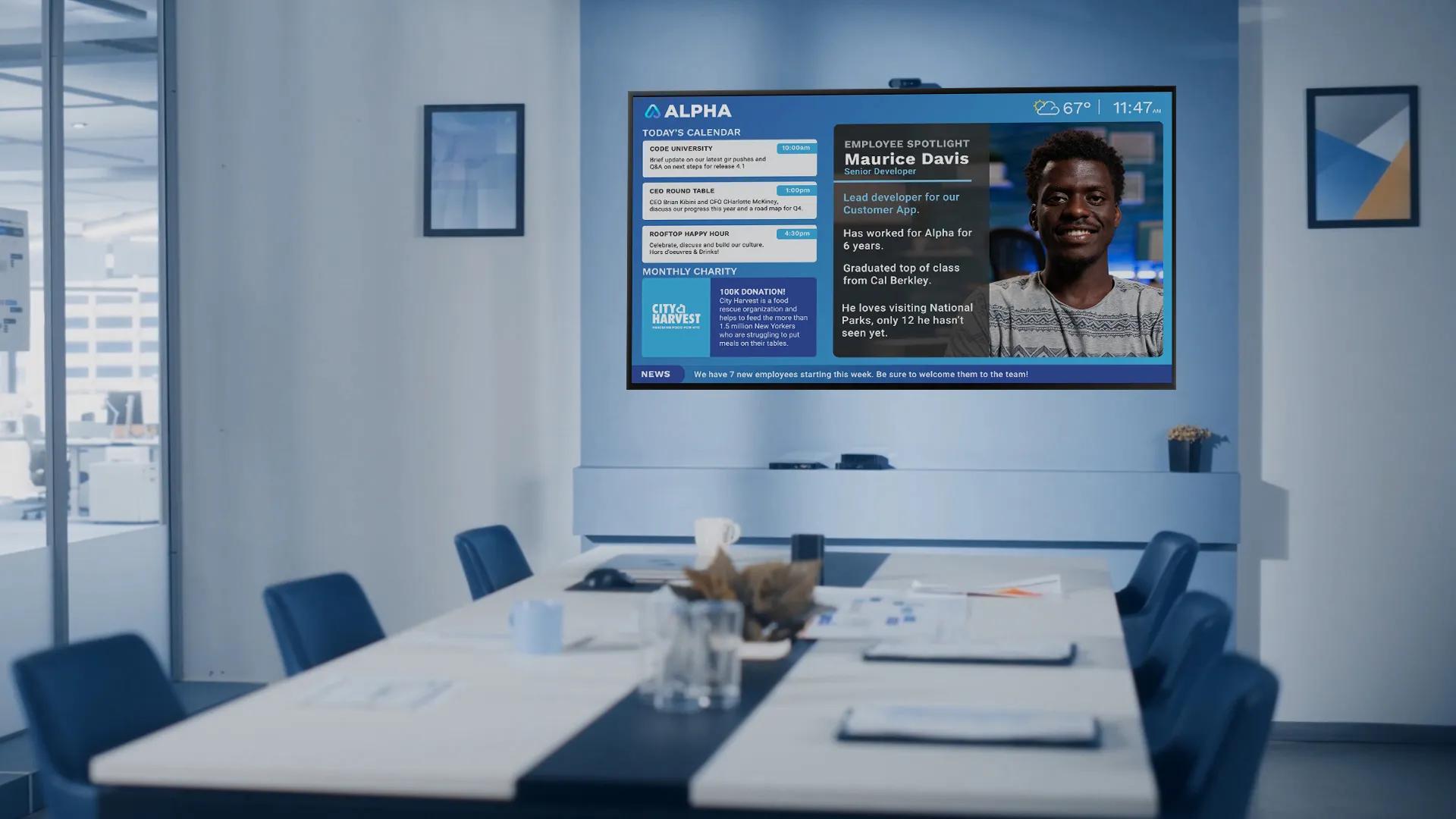 Targeted digital signage messages from Korbyt Anywhere through your ...