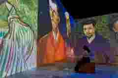 Pictures for customer story The Real Van Gogh Immersive Experience  in India via Spectrum AV with G100 projectors