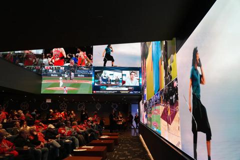 Transforming fan engagement with the ultimate AV experience at FanDuel’s sportsbook lounge using Barco LED and image processing